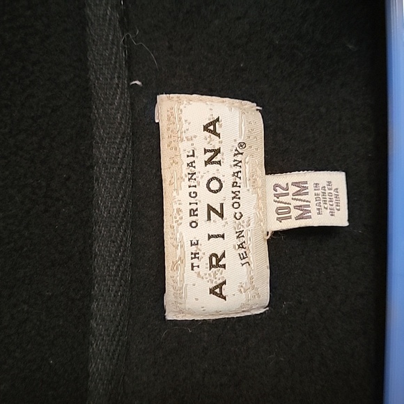 Arizona Boys, black coat, M(10-12). NWOT. Long sleeved front zipper. - Picture 4 of 8